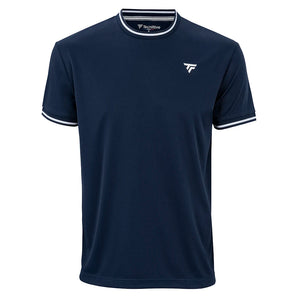 Juniors' Team Tech Tee,Apparel,Tecnifibre,Marine,10/12,Tennis Express,22TECHMA6-Marine
