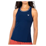 Women's Team Tech Tennis Tank,Apparel,Tecnifibre,Marine,XS,Tennis Express,22WTANMA6