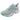 Women's Fresh Shot Miami Pickleball Shoes Grey and Turquoise-Footwear-Acacia-23-500H2401-Tennis Express
