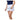 Women's 14 Inch Tennis Skort White and Zen-Apparel-Sofibella-2301GRS-WHTU25-2-3-[Sku]-Tennis Express