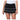 Women's 13 Inch Tennis Skort Black-Apparel-Sofibella-2304MYS-BLKH25-3-Tennis Express