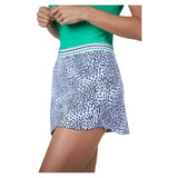 Women's 14 Inch Tennis Skort White Leo-Apparel-Sofibella-2314GRS-WHLU25-2-[Sku]-Tennis Express