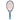 Paw 21 Radical Junior Prestrung Tennis Racquet Blue-Racquets-Head-232205-1-Tennis Express