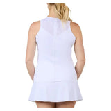 Women's Tennis Tank White-Apparel-Sofibella-2327TRE-WHTU25-1-Tennis Express