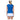 Women's Sleeveless Tennis Top True Blue-Apparel-Sofibella-2330PST-TRBF2-15-Tennis Express
