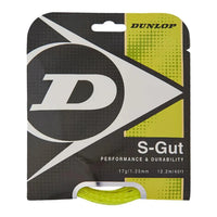 S-Gut 17G Yellow Tennis String-Strings-Dunlop-23423-DEFAULT-L-Tennis Express