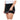 Women's 13 Inch Tennis Skort Black-Apparel-Sofibella-2348AMR-BLKF25-1-Tennis Express