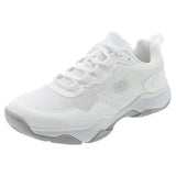 Men's Clear Shot Quicksilver Pickleball Shoes White and Silver-Footwear-Acacia-24-200H2401-Tennis Express
