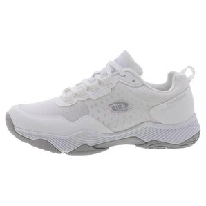 Men's Clear Shot Quicksilver Pickleball Shoes White and Silver-Footwear-Acacia-24-200H2402-Tennis Express