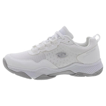 Men's Clear Shot Quicksilver Pickleball Shoes White and Silver-Footwear-Acacia-24-200H2402-Tennis Express