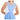 Women's Tennis Dress White and Periwinkle-Apparel-Sofibella-2416KOP-WAPU25-2-Tennis Express