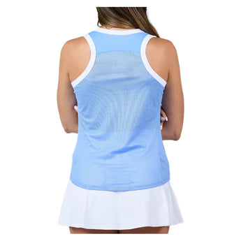 Women's Classic Currents Racerback Tennis Tank Periwinkle,Apparel,Sofibella,,,Tennis Express,2439CLA-PRW1