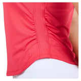 Women's Style Icons Short Sleeve Tennis Top Berry Red,Apparel,Sofibella,,,Tennis Express,2452-BERS26-7