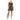 Women's Berry Fusion Tennis Dress Dark Grey and Berry Red,Apparel,Sofibella,,,Tennis Express,2455BEF-DKGS26-5