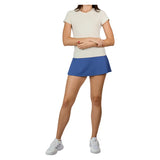 Women's Short Sleeve Tennis Top Alabaster, Sofibella, Tennis Express, 2488-ALBH26-2
