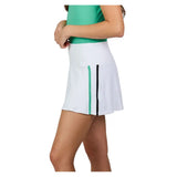 Women's 14 Inch Tennis Skort White and Alpine,Apparel,Sofibella,,,Tennis Express,2494-ALP-2