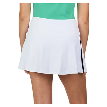 Women's 14 Inch Tennis Skort White and Alpine,Apparel,Sofibella,,,Tennis Express,2494-ALP-4