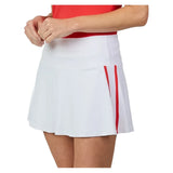 Women's 14 Inch Tennis Skort Hibiscus,Apparel,Sofibella,,,Tennis Express,2494-HIB-2