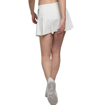 Women's Elite Dash 13 Inch Tennis Skort White and Multi-Apparel-Lija-24A-4713T1F24-2-Tennis Express