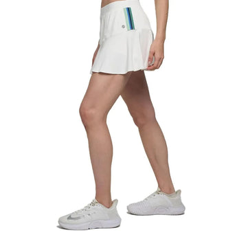 Women's Elite Dash 13 Inch Tennis Skort White and Multi-Apparel-Lija-24A-4713T1F24-Tennis Express