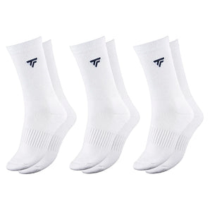 Classic Socks 3 Pack,Socks,Tecnifibre,White,39-43,Tennis Express,24CLASWH6
