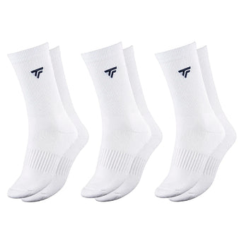 Classic Socks 3 Pack,Socks,Tecnifibre,White,39-43,Tennis Express,24CLASWH6