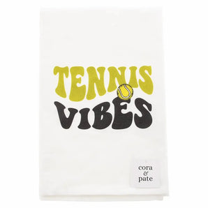 Tennis Vibes Tea Towel-Accessories-Cora and Pate-24FSTTN2copy-Tennis Express