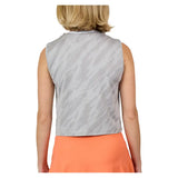 Women's Wild Side Jacquard Sleeveless Tennis Top,Apparel,Sofibella,,,Tennis Express,2510WIC-g-4