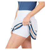 Women's 14 Inch Tennis Skort White, Sofibella, Tennis Express, 2516QUF-WHTH26-4