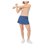 Women's Racerback Tennis Tank Mocha, Sofibella, Tennis Express, 2518QUF-MOCH26-3