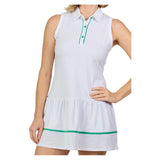 Women's Tennis Dress White,Apparel,Sofibella,White,XS,Tennis Express,2519ALW-WHT