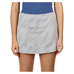 Women's Wild Side Jacquard 14 Inch Tennis Skort,Apparel,Sofibella,Grey,XS,Tennis Express,2523WIC-WGR-3