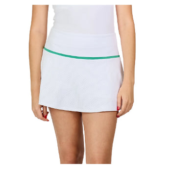 Women's Sleeveless Tennis Top White and Alpine,Apparel,Sofibella,,,Tennis Express,2528ALP