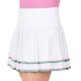 Women's 16 Inch Tennis Skort,Apparel,Sofibella,WHT White,XS,Tennis Express,2543NAK-2