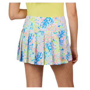 Women's UV Colors 14 Inch Tennis Skort Festive Floral,Apparel,Sofibella,,,Tennis Express,2566-FES-4