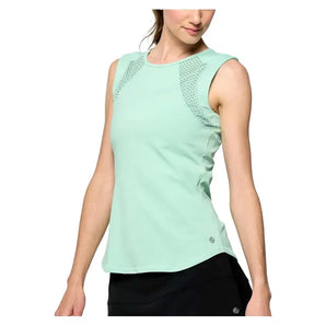 Women's Power Tennis Tank Lichen-Apparel-Lija-25A-1597T5LH25-Tennis Express