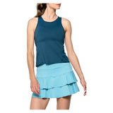 Women's Daily Tennis Tank Peacock-Apparel-Lija-25A-1892T4F25-Tennis Express