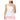 Women's Peek Tennis Tank White and Carnation-Apparel-Lija-25A-1976T3F25-Tennis Express