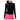 Women's Bella Tennis Top Black and Bright Pink