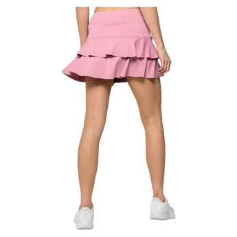 Women's Match 13 Inch Tennis Skort Antique Rose-Apparel-Lija-25A-4437T3ARF25-1-Tennis Express