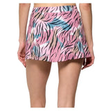 Women's Vixen Printed 13 Inch Tennis Skort Patchwork-Apparel-Lija-25A-4741T3F25-2-Tennis Express