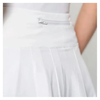 Women's Linear 15 Inch Tennis Skort White-Apparel-Lija-25A-4742T1H25-2-Tennis Express