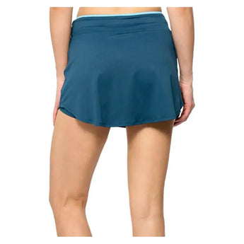 Women's Pop 13 Inch Tennis Skort Peacock and Tiffany Blue-Apparel-Lija-25A-4743T4F25-2webp-Tennis Express