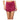 Women's Pop 13 Inch Tennis Skort Burgundy