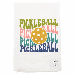 Pickleball Tea Towel-Accessories-Cora and Pate-25FSTPBC28copy-Tennis Express