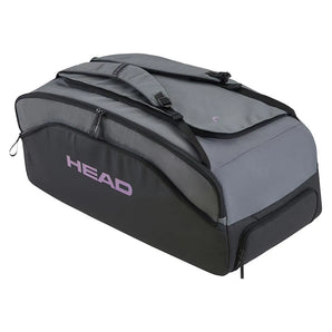 Pro X Tennis Duffle Bag L Black and Dark Grey-Bags-Head-260115BKDG-1-Tennis Express