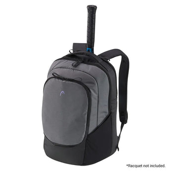 Pro X Tennis Backpack (30L) Black and Dark Grey-Bags-Head-260125BKDG-3-Tennis Express