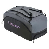 Pro X Tennis Duffle Sport Bag Black and Dark Grey-Bags-Head-260155BKDG-1-Tennis Express
