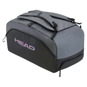 Pro X Tennis Duffle Sport Bag Black and Dark Grey-Bags-Head-260155BKDG-1-Tennis Express