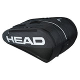 Tour Racquet Bag XL 12 Pack Black and White-Bags-Head-, [current_file_name-Tennis Express